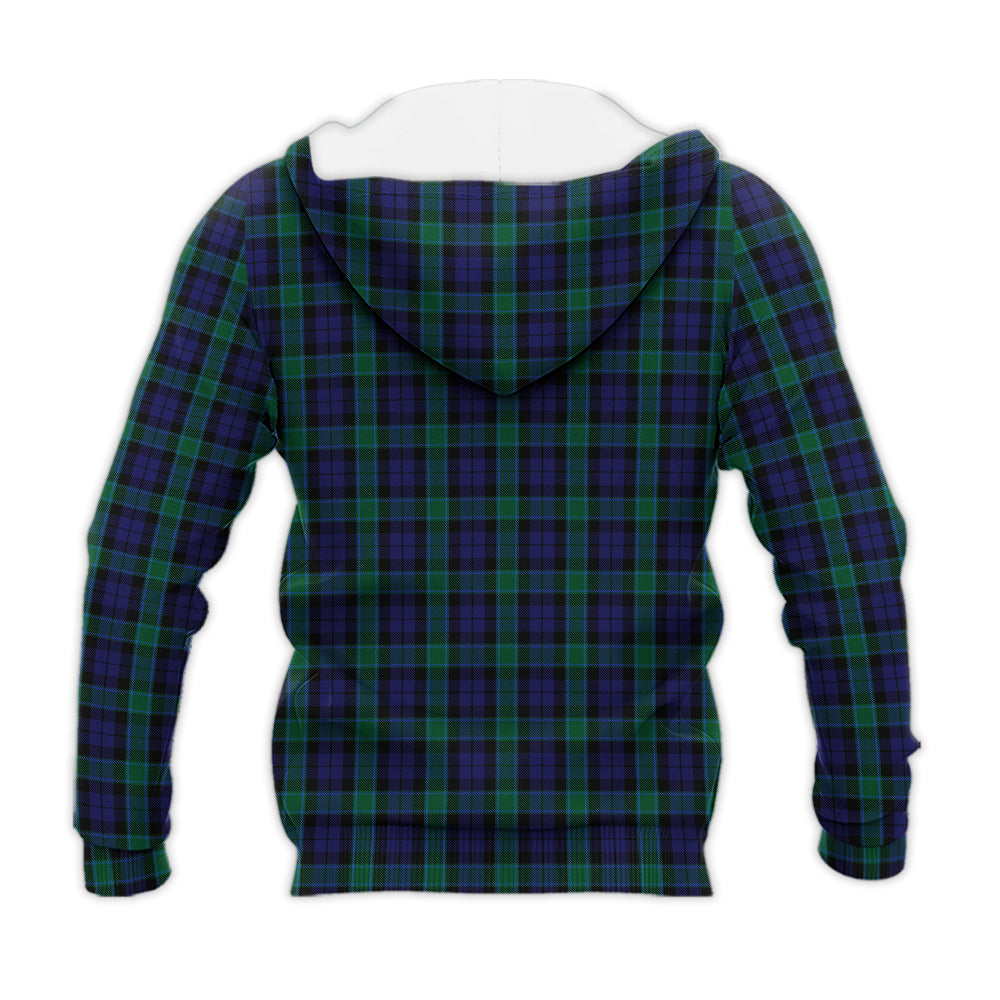 graham-of-menteith-tartan-knitted-hoodie-with-family-crest
