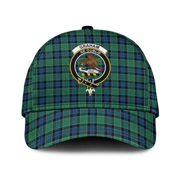 Graham of Menteith Ancient Tartan Classic Cap with Family Crest