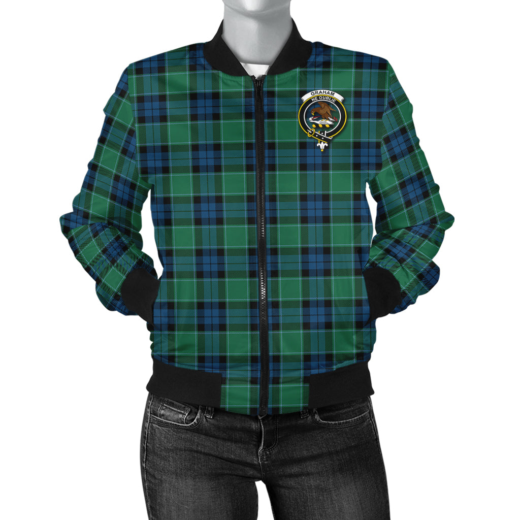 graham-of-menteith-ancient-tartan-bomber-jacket-with-family-crest