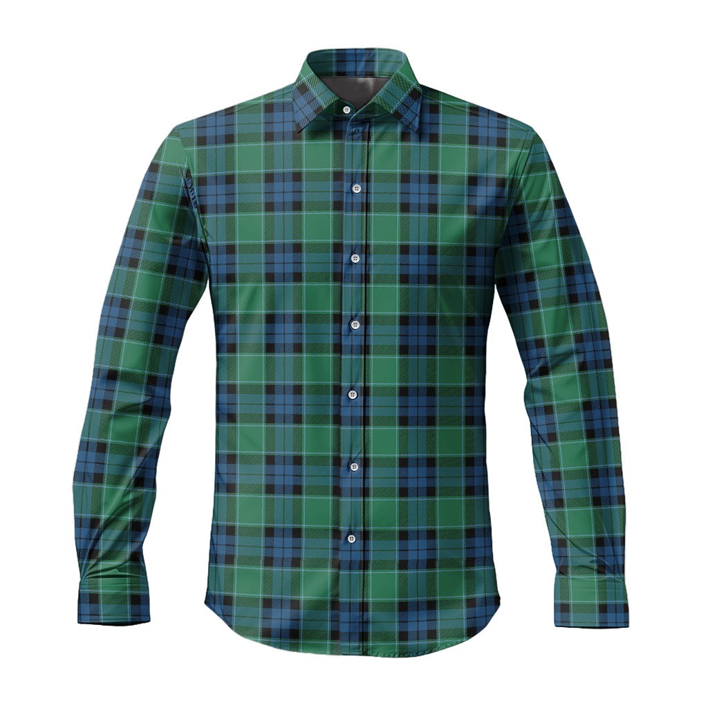 graham-of-menteith-ancient-tartan-long-sleeve-button-up-shirt