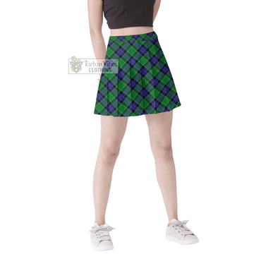 Graham of Menteith Modern Tartan Women's Plated Mini Skirt