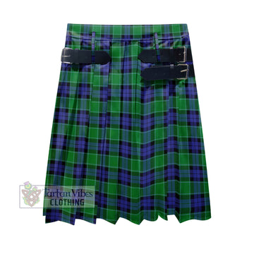 Graham of Menteith Modern Tartan Men's Pleated Skirt - Fashion Casual Retro Scottish Kilt Style