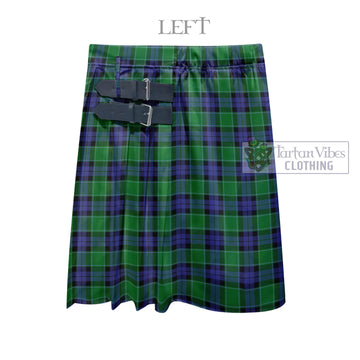 Graham of Menteith Modern Tartan Men's Pleated Skirt - Fashion Casual Retro Scottish Kilt Style
