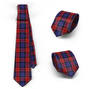 Graham of Menteith Red Tartan Classic Necktie