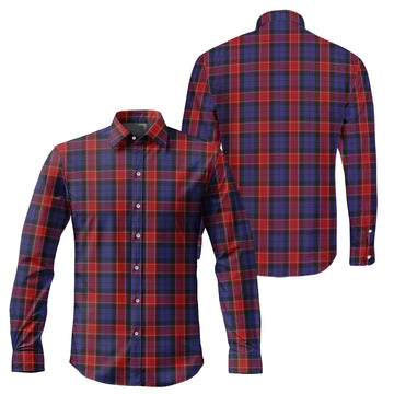 Graham of Menteith Red Tartan Long Sleeve Button Up Shirt