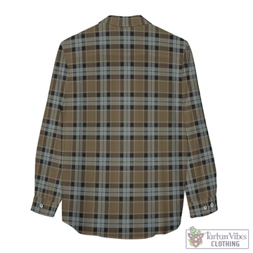 Graham of Menteith Weathered Tartan Womens Casual Shirt with Family Crest
