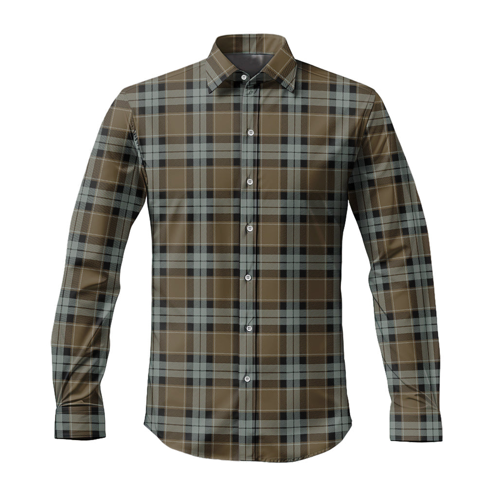 graham-of-menteith-weathered-tartan-long-sleeve-button-up-shirt