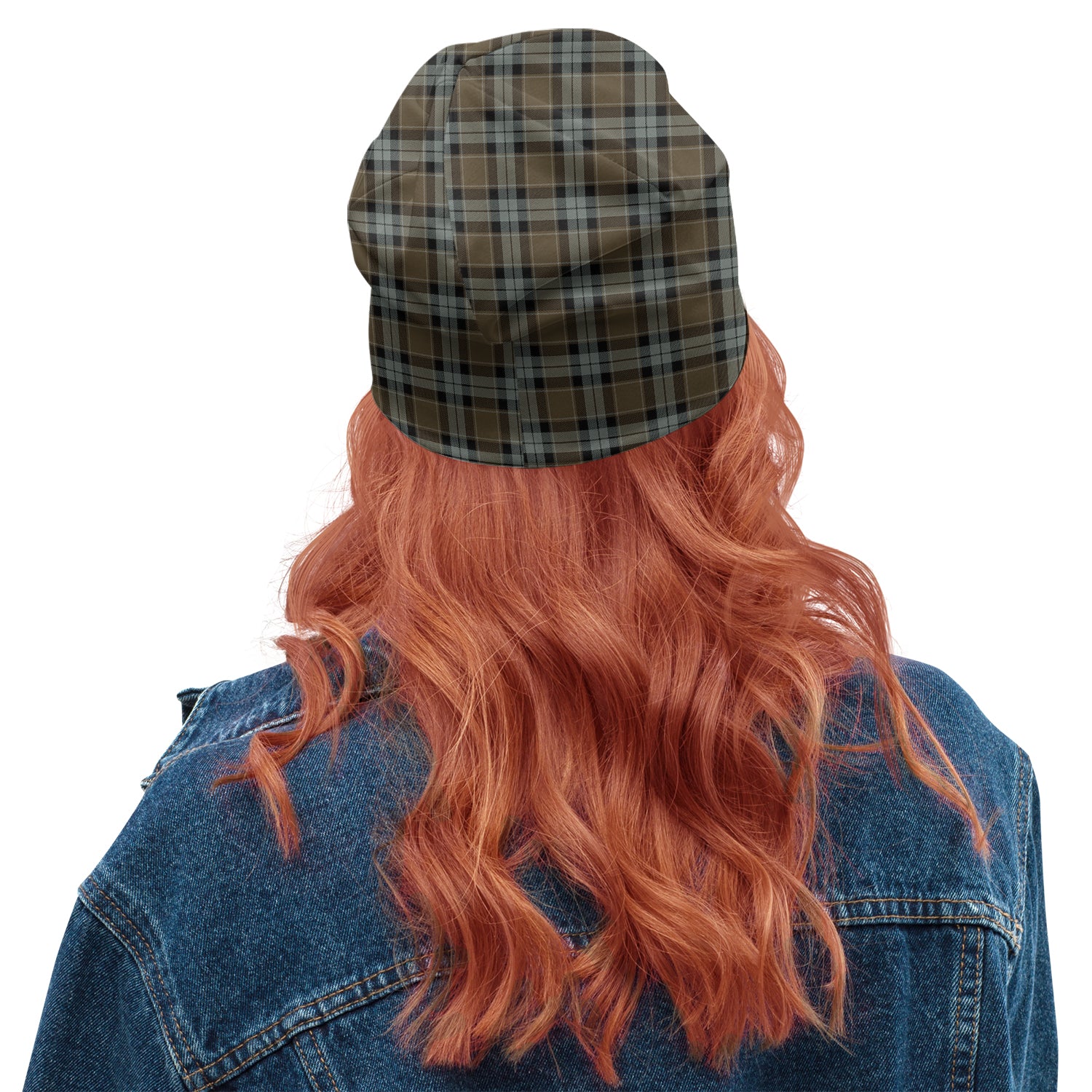 graham-of-menteith-weathered-tartan-beanies-hat-with-family-crest