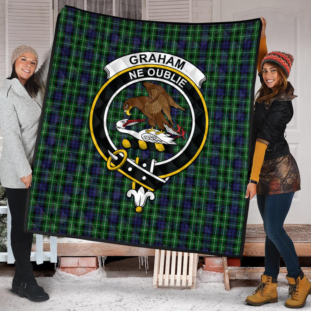 graham-of-montrose-tartan-quilt-with-family-crest