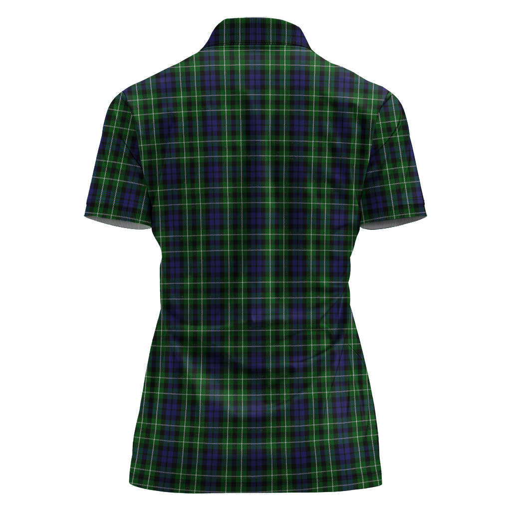 graham-of-montrose-tartan-polo-shirt-with-family-crest-for-women