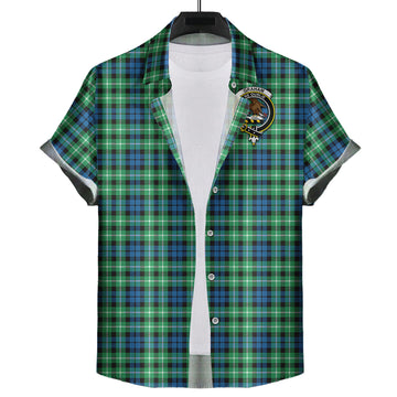 graham-of-montrose-ancient-tartan-short-sleeve-button-down-shirt-with-family-crest