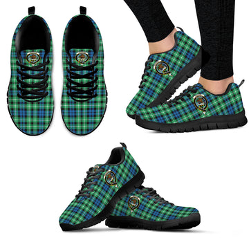 Graham of Montrose Ancient Tartan Sneakers with Family Crest
