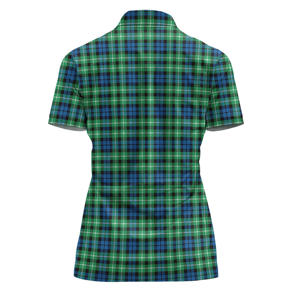 graham-of-montrose-ancient-tartan-polo-shirt-with-family-crest-for-women