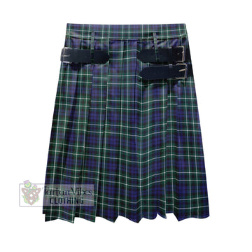 Graham of Montrose Modern Tartan Men's Pleated Skirt - Fashion Casual Retro Scottish Kilt Style