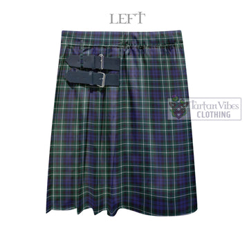 Graham of Montrose Modern Tartan Men's Pleated Skirt - Fashion Casual Retro Scottish Kilt Style