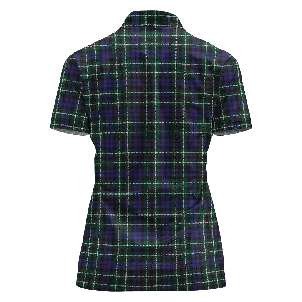 graham-of-montrose-modern-tartan-polo-shirt-with-family-crest-for-women
