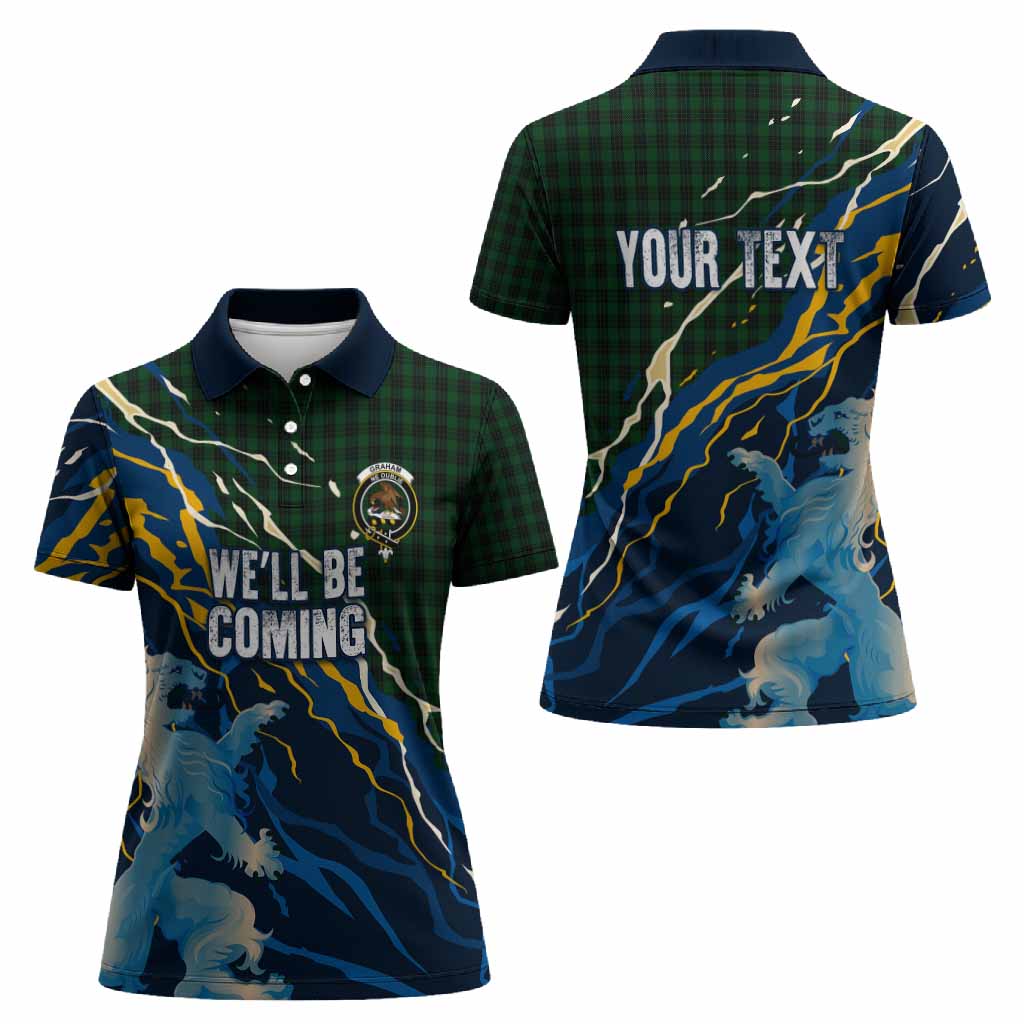 Graham Scotland Tartan Women Polo Shirt WC2026 Football - We'll Be Coming