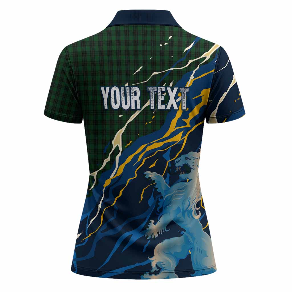 Graham Scotland Tartan Women Polo Shirt WC2026 Football - We'll Be Coming