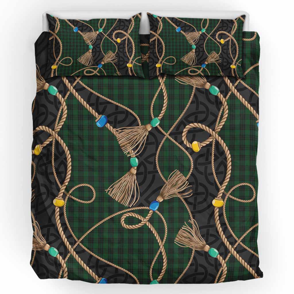 Graham Scottish Tartan Twisted Ropes Stylized Bedding Set UK Bedding Set UK King 91*87 inch - Tartan Vibes Clothing
