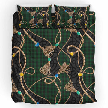 Graham Scottish Tartan Twisted Ropes Stylized Bedding Set