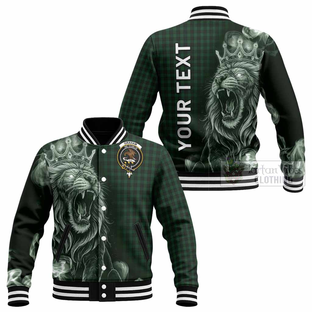 Graham Tartan Baseball Jacket Roaring Lion Heritage