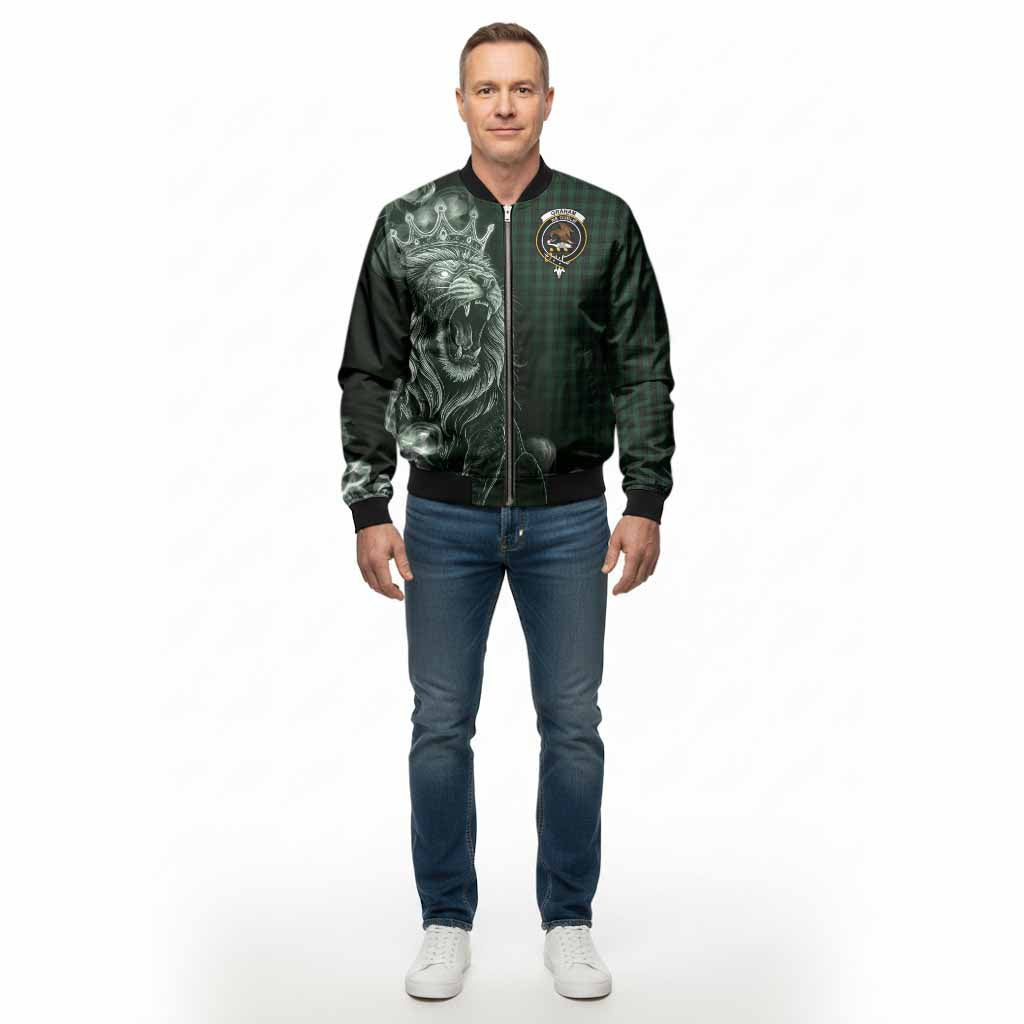 Graham Tartan Bomber Jacket Roaring Lion Heritage