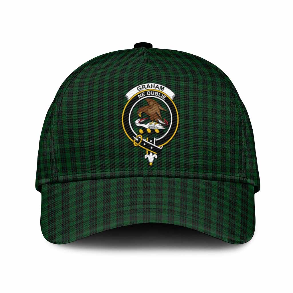 Graham Tartan Classic Cap with Family Crest