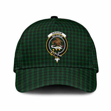 Graham Tartan Classic Cap with Family Crest