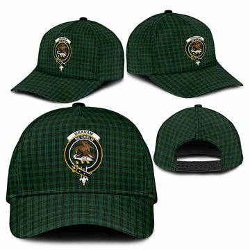Graham Tartan Classic Cap with Family Crest