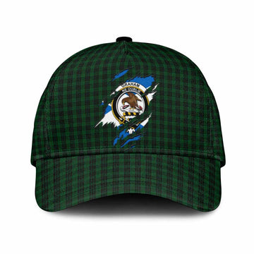 Graham Tartan Classic Cap with Family Crest In Me Style