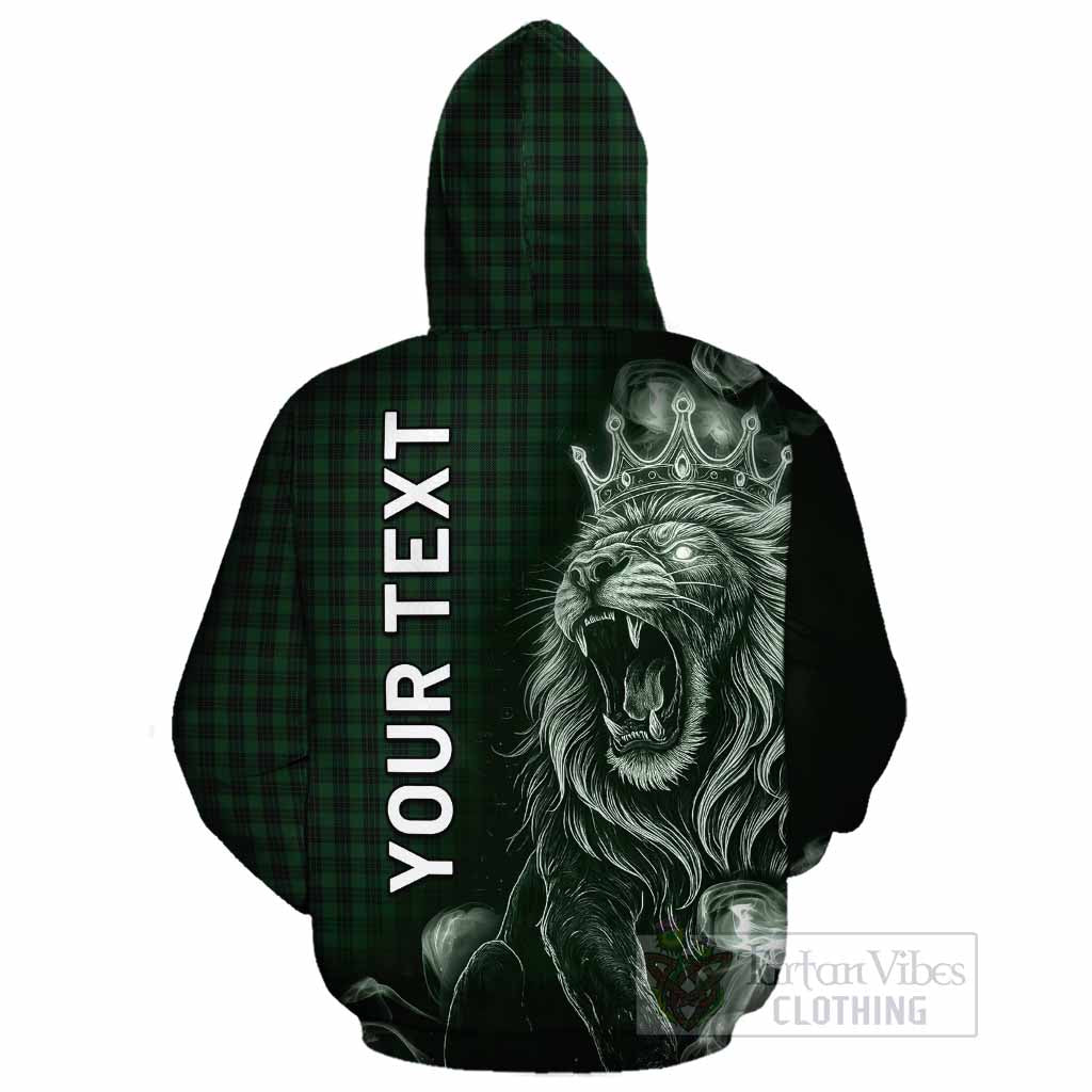 Graham Tartan Cotton Hoodie Roaring Lion Heritage