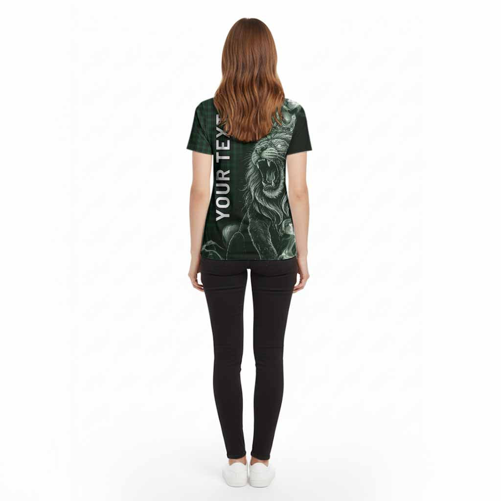 Graham Tartan Cotton T-shirt Roaring Lion Heritage