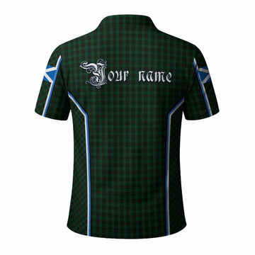 Graham Tartan Crest Polo Shirt Scotland Coat of Arm Flag Style - Tartan Vibes Clothing