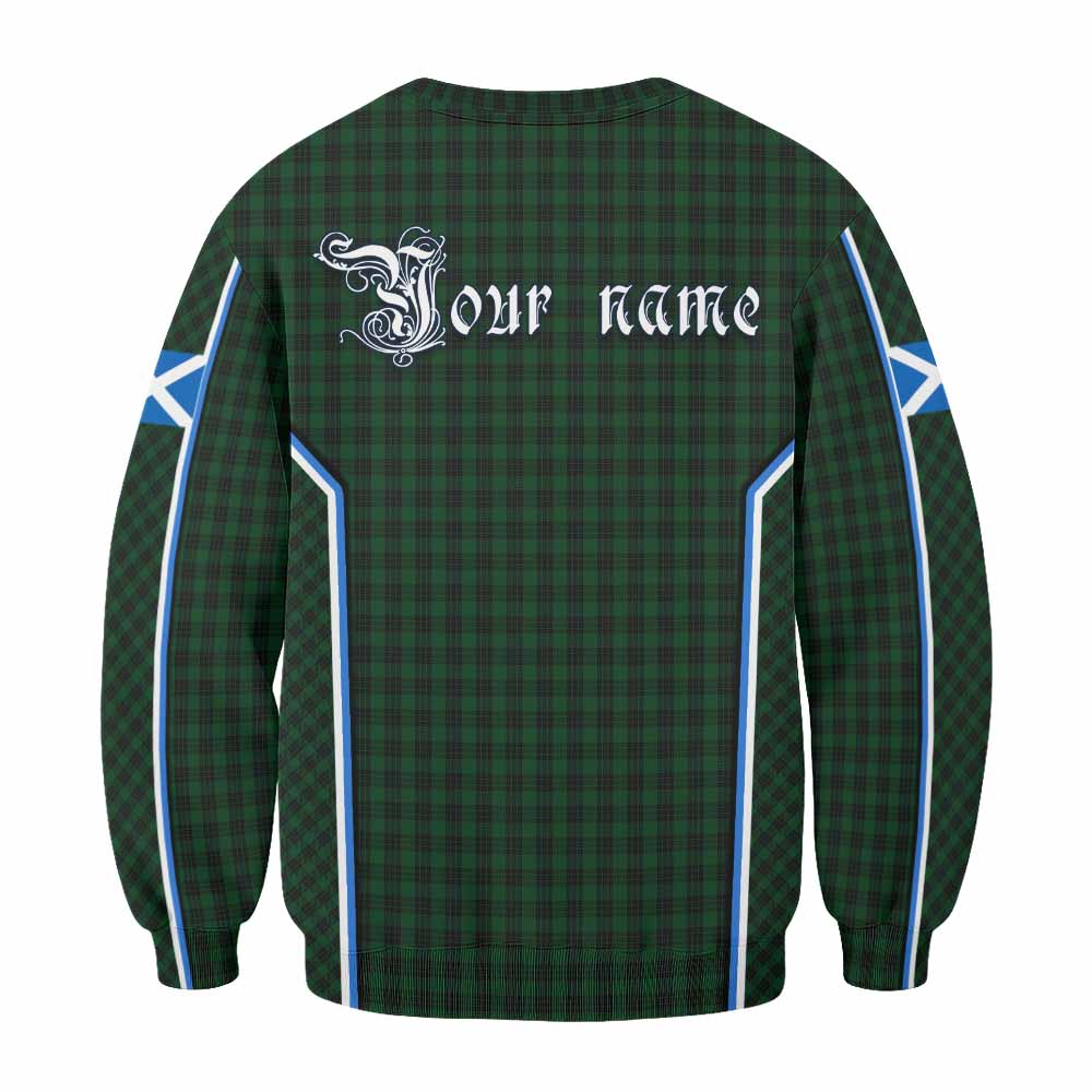 Graham Tartan Crest Sweatshirt Scotland Coat of Arm Flag Style - Tartan Vibes Clothing