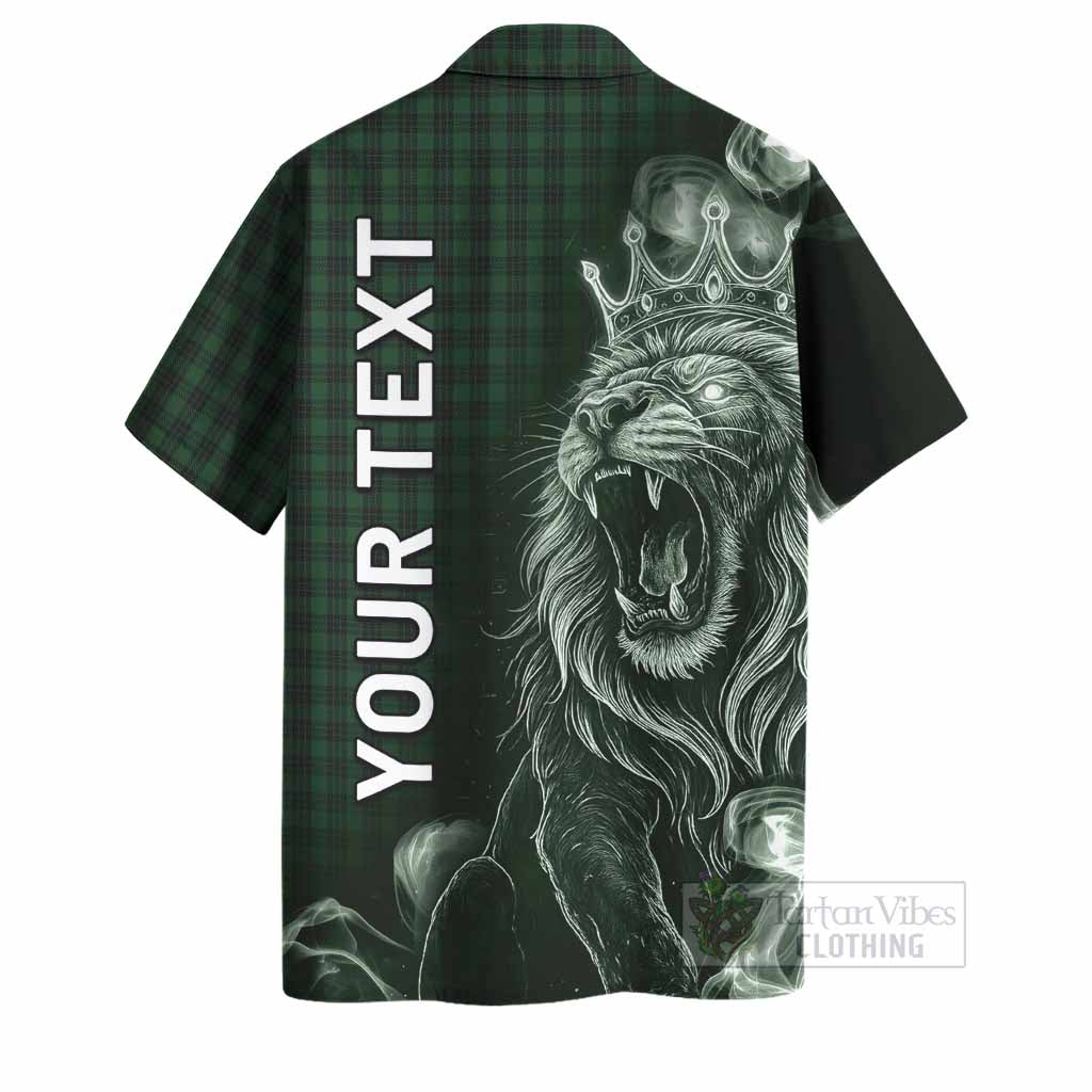 Graham Tartan Hawaiian Shirt Roaring Lion Heritage
