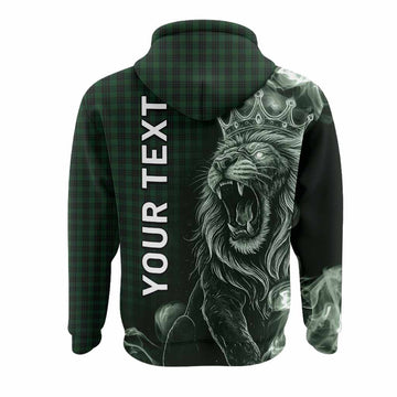 Graham Tartan Hoodie Roaring Lion Heritage