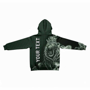 Graham Tartan Kid Hoodie Roaring Lion Heritage