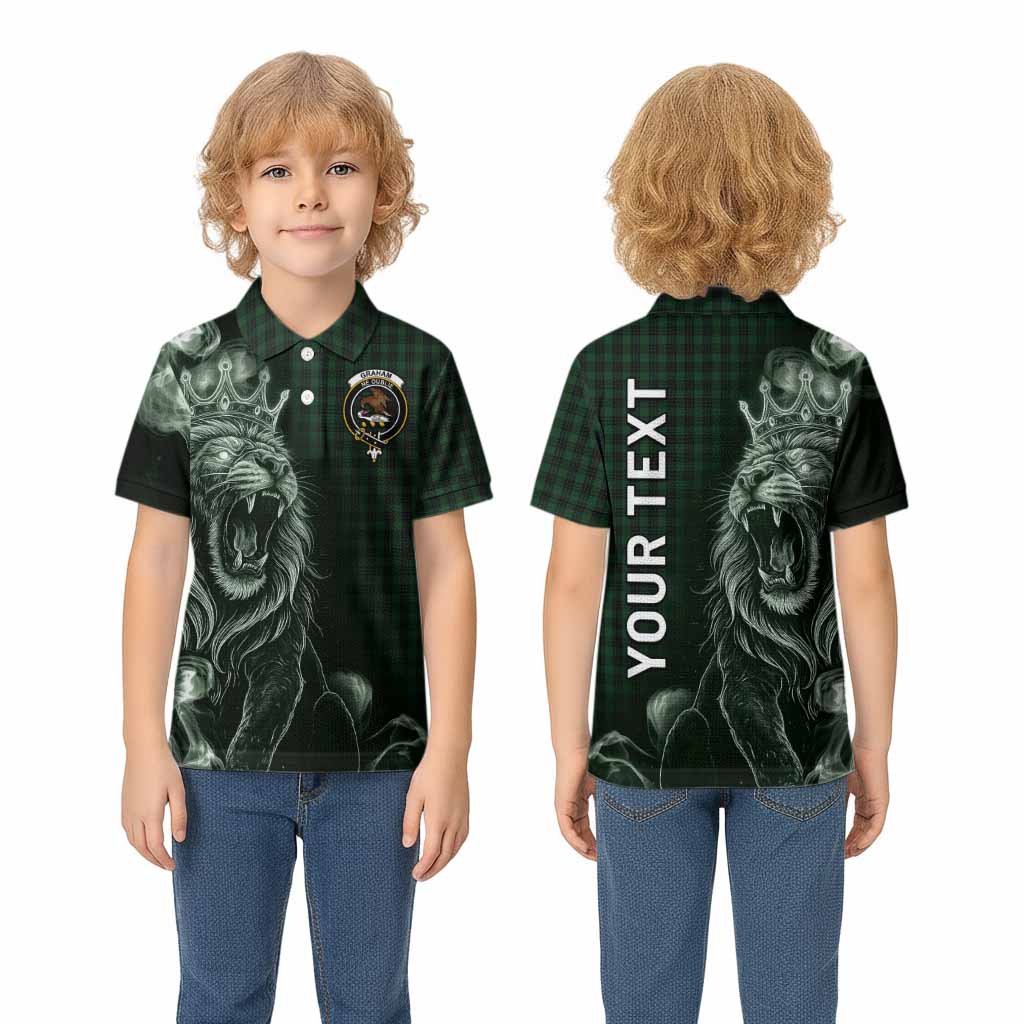 Graham Tartan Kid Polo Shirt Roaring Lion Heritage