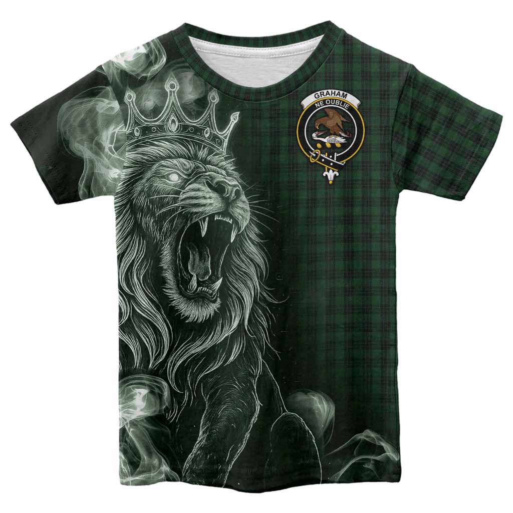 Graham Tartan Kid T-shirt Roaring Lion Heritage
