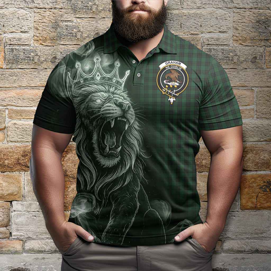 Graham Tartan Polo Shirt Roaring Lion Heritage