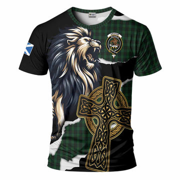 Graham Tartan Scottish T-Shirt Lion Celtic Heritage