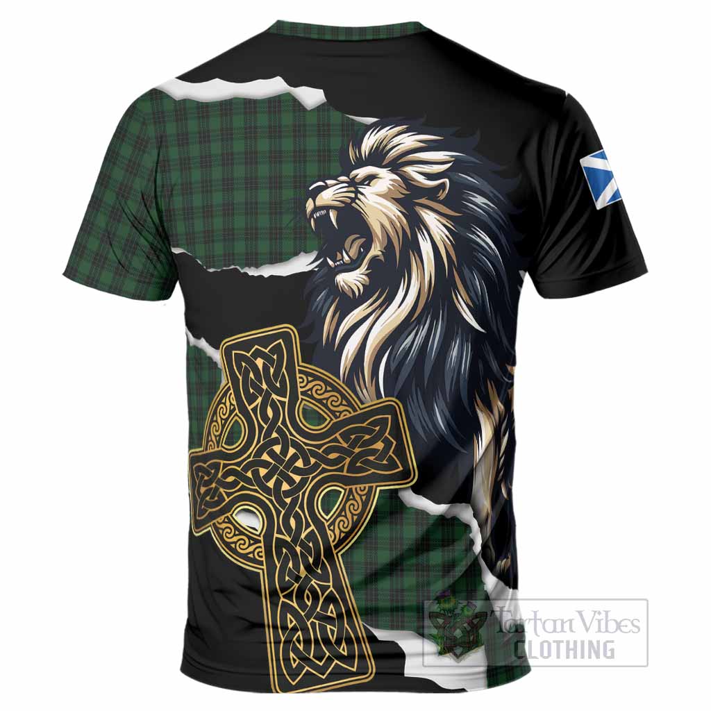 Graham Tartan Scottish T-Shirt Lion Celtic Heritage