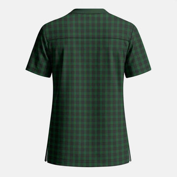 Graham Tartan Scrub Top - Tartan Vibes Clothing