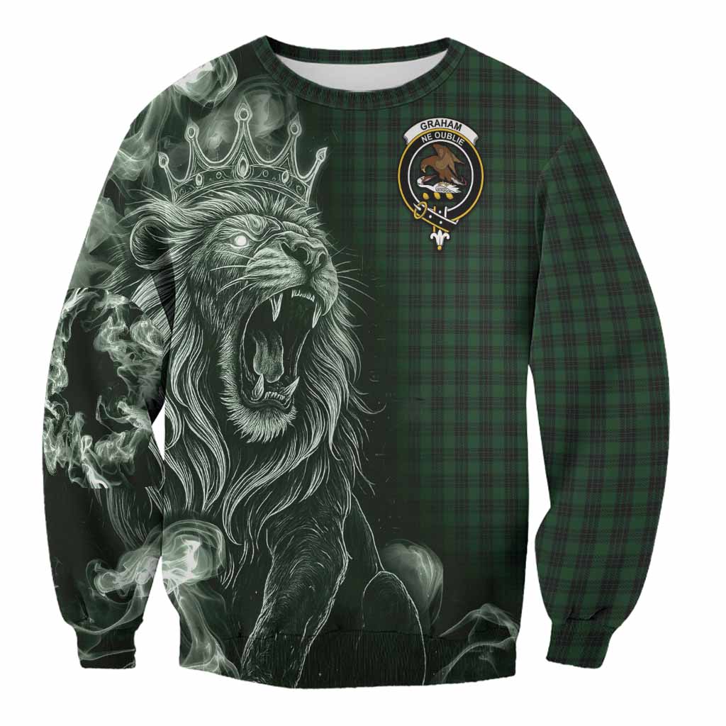 Graham Tartan Sweatshirt Roaring Lion Heritage