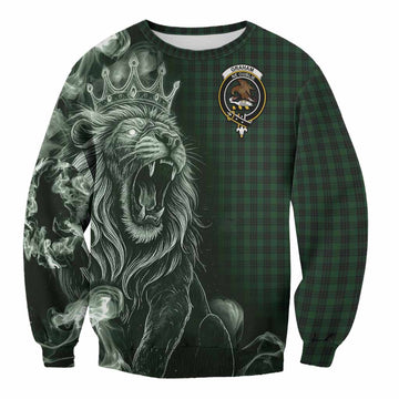 Graham Tartan Sweatshirt Roaring Lion Heritage