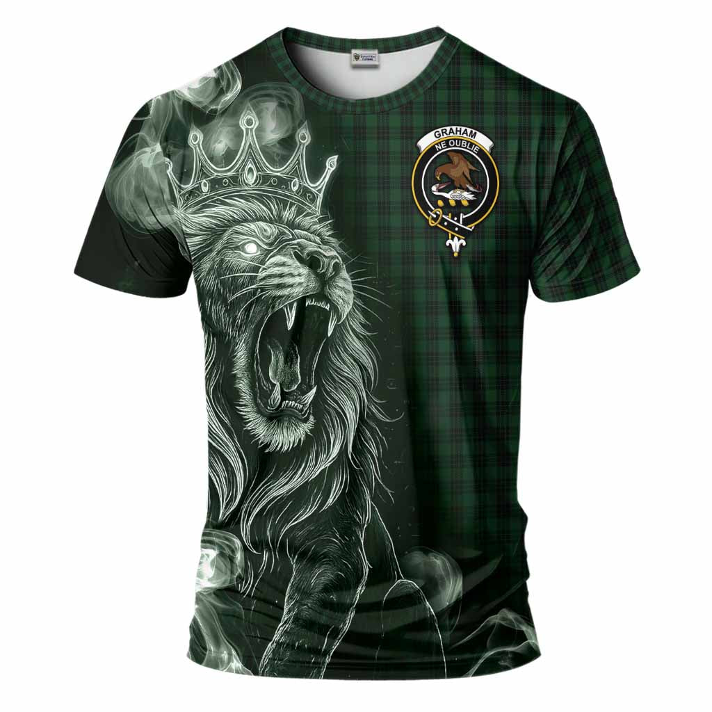 Graham Tartan T-Shirt Roaring Lion Heritage