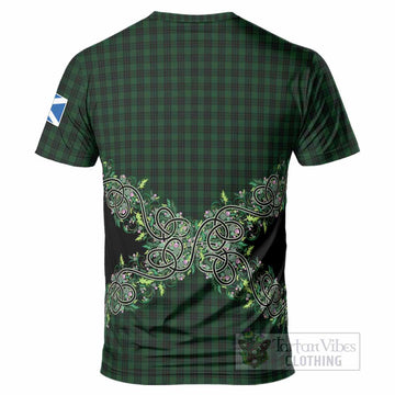Graham Tartan T-Shirt Thistle Scottish Spirit