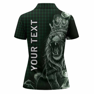 Graham Tartan Women Polo Shirt Roaring Lion Heritage
