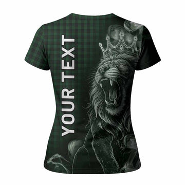 Graham Tartan Women T shirt Roaring Lion Heritage