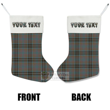 Tartan Vibes Clothing Grainger Tartan Christmas Stocking with Personalized Text